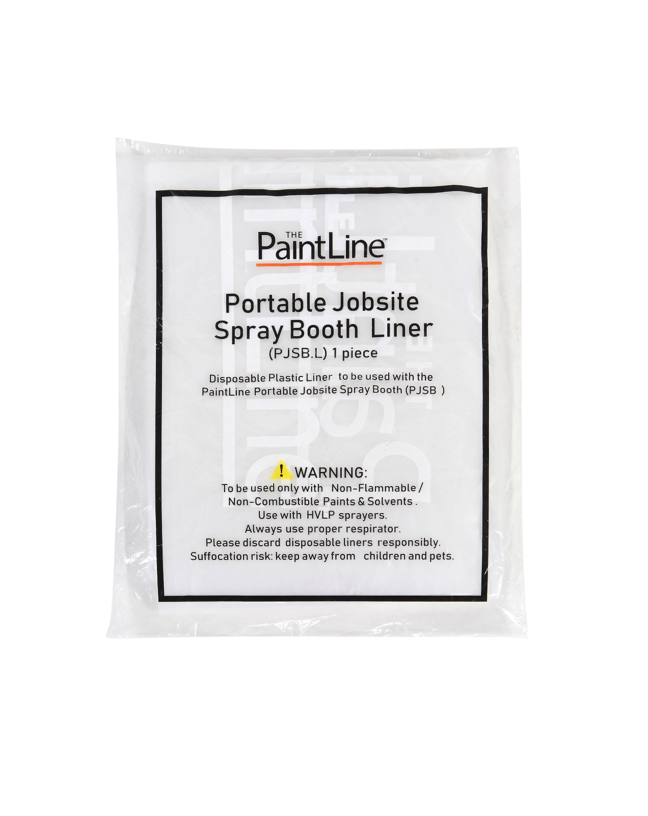 【1回のみ使用　ポッチャリ用　150B】WALTS byBEAMSDESIGN PaintLine | PJSB Disposable Liners for Portable Jobsite Spray Booth