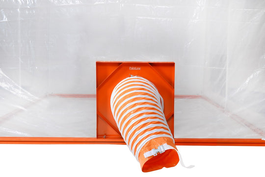 PORTABLE JOBSITE SPRAY BOOTH (PJSB) EXHAUST VENT ATTACHMENT