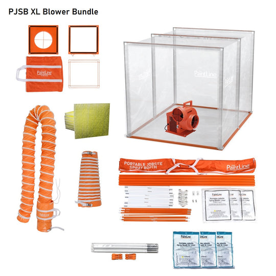 PORTABLE JOBSITE SPRAY BOOTH (PJSB) BLOWER BUNDLE XL SIZE