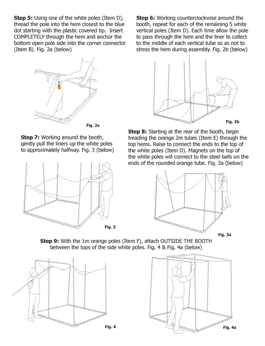 PORTABLE JOBSITE SPRAY BOOTH (PJSB) ASSEMBLY INSTRUCTIONS