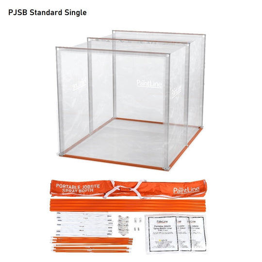 PORTABLE JOBSITE SPRAY BOOTH (PJSB) SINGLE STANDARD SIZE