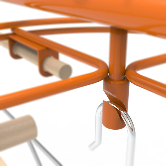 PRODRYINGRACK SD (PSDR) SERIES SPINNER CLOSEUP RENDERING