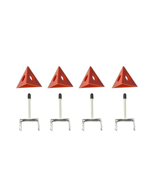 SprayTwirly Spikes w/ Paint Pyramids (Set of 4)