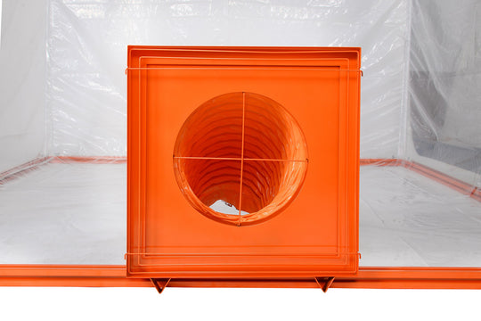 PORTABLE JOBSITE SPRAY BOOTH (PJSB) EXHAUST VENT ATTACHMENT