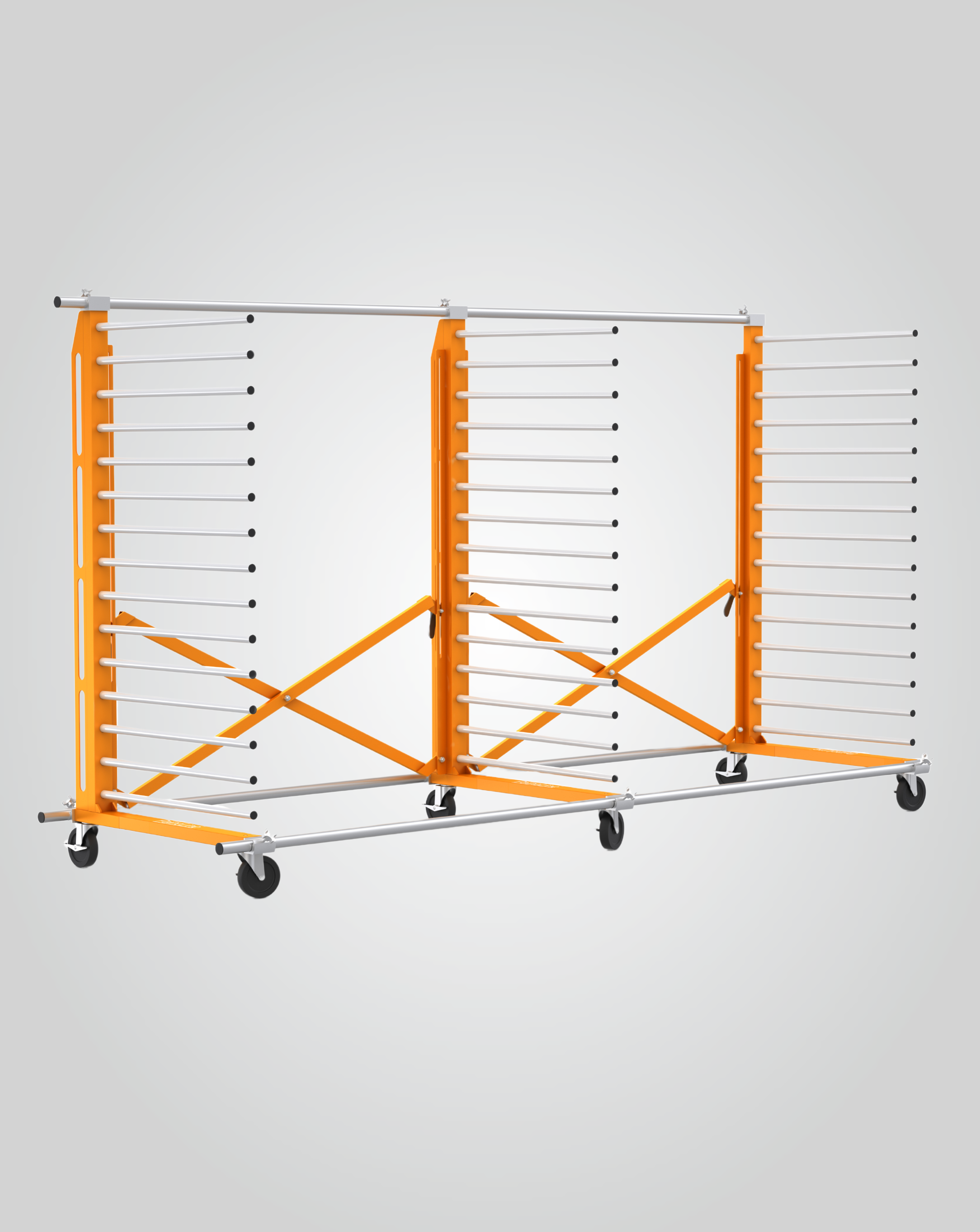 The PaintLine | ProDryingRack EX Plus, Expandable Cabinet Drying Racks
