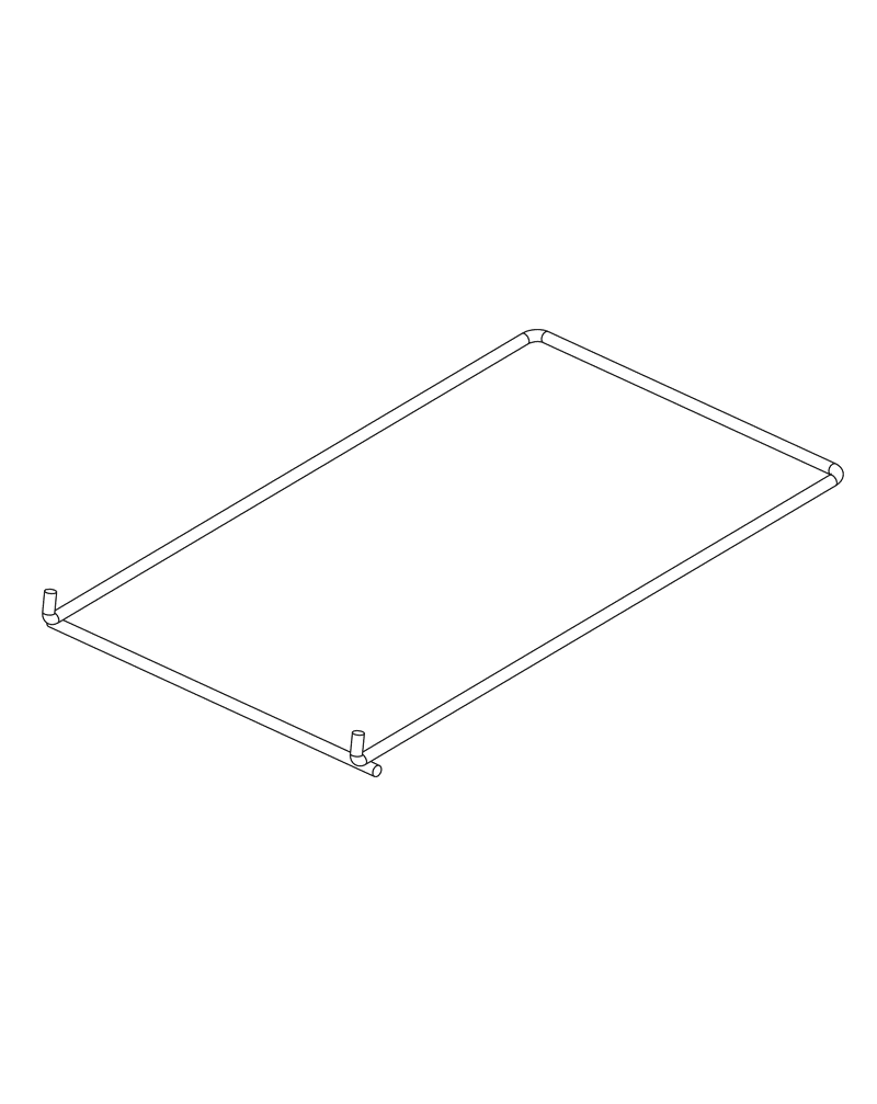 PRODRYINGRACK KD (PDRKD) SHELF DRAWING