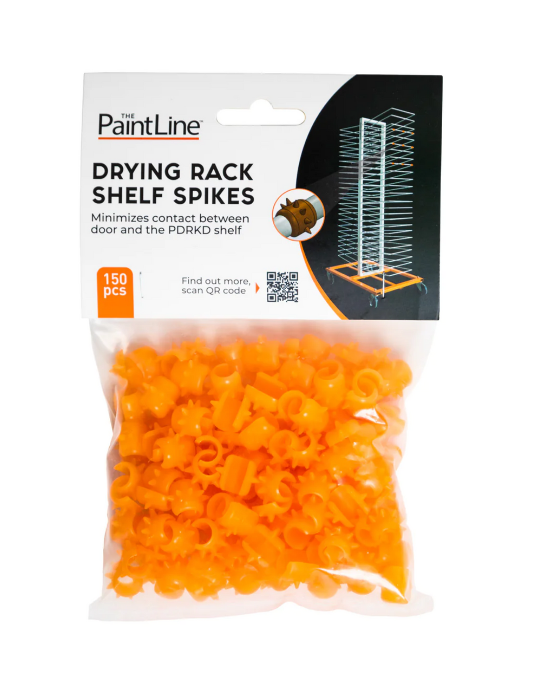 PRODRYINGRACK KD (PDRKD) SHELF SPIKES IN RETAIL BAG