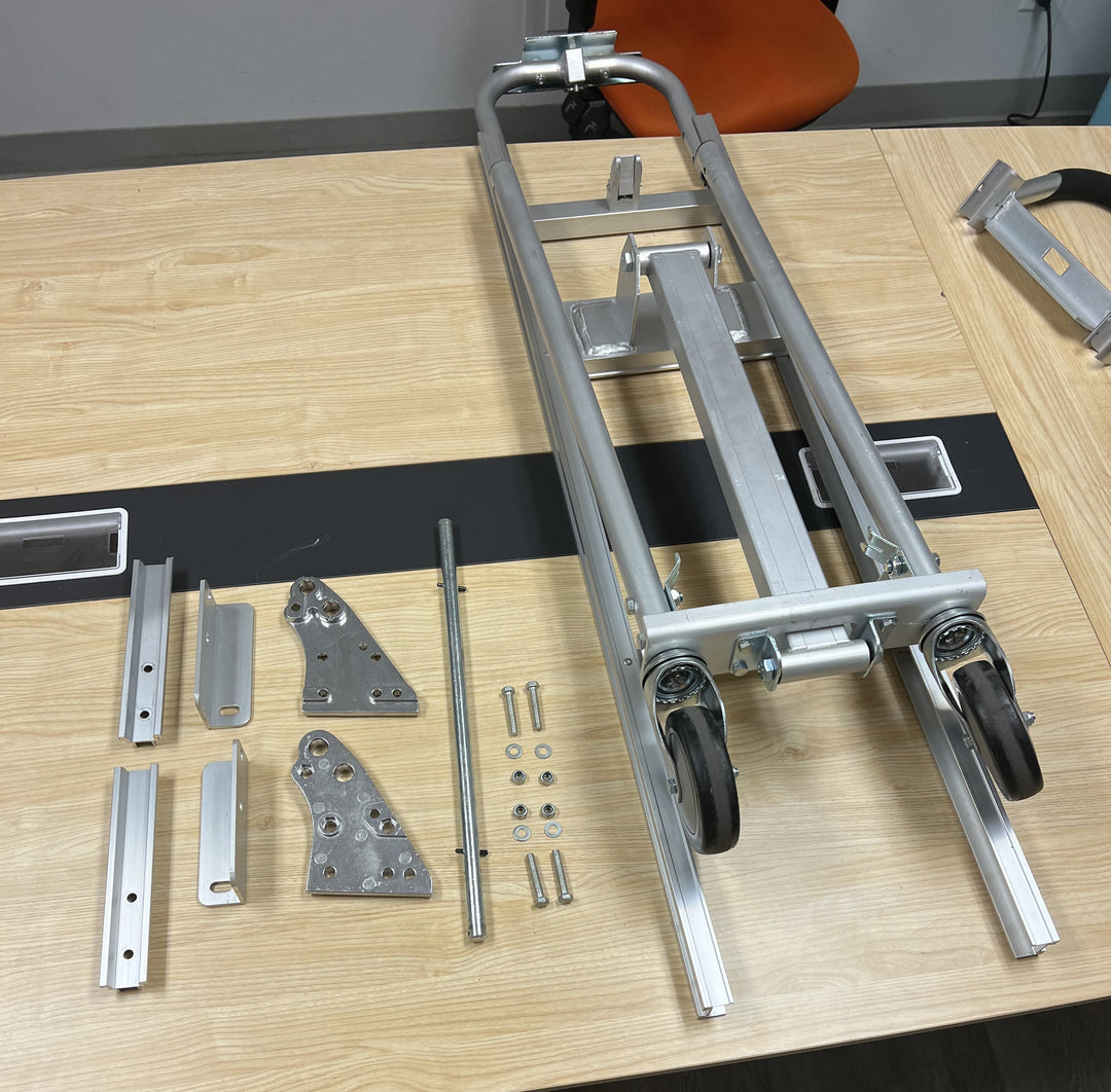 PRODRYINGRACK TRANSPORT (PDRTR) HANDTRUCK COMPONENTS FOR ASSEMBLY