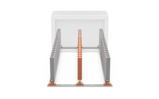 PRODRYINGRACK TRANSPORT (PDRTR) FRONT VIEW RENDERING