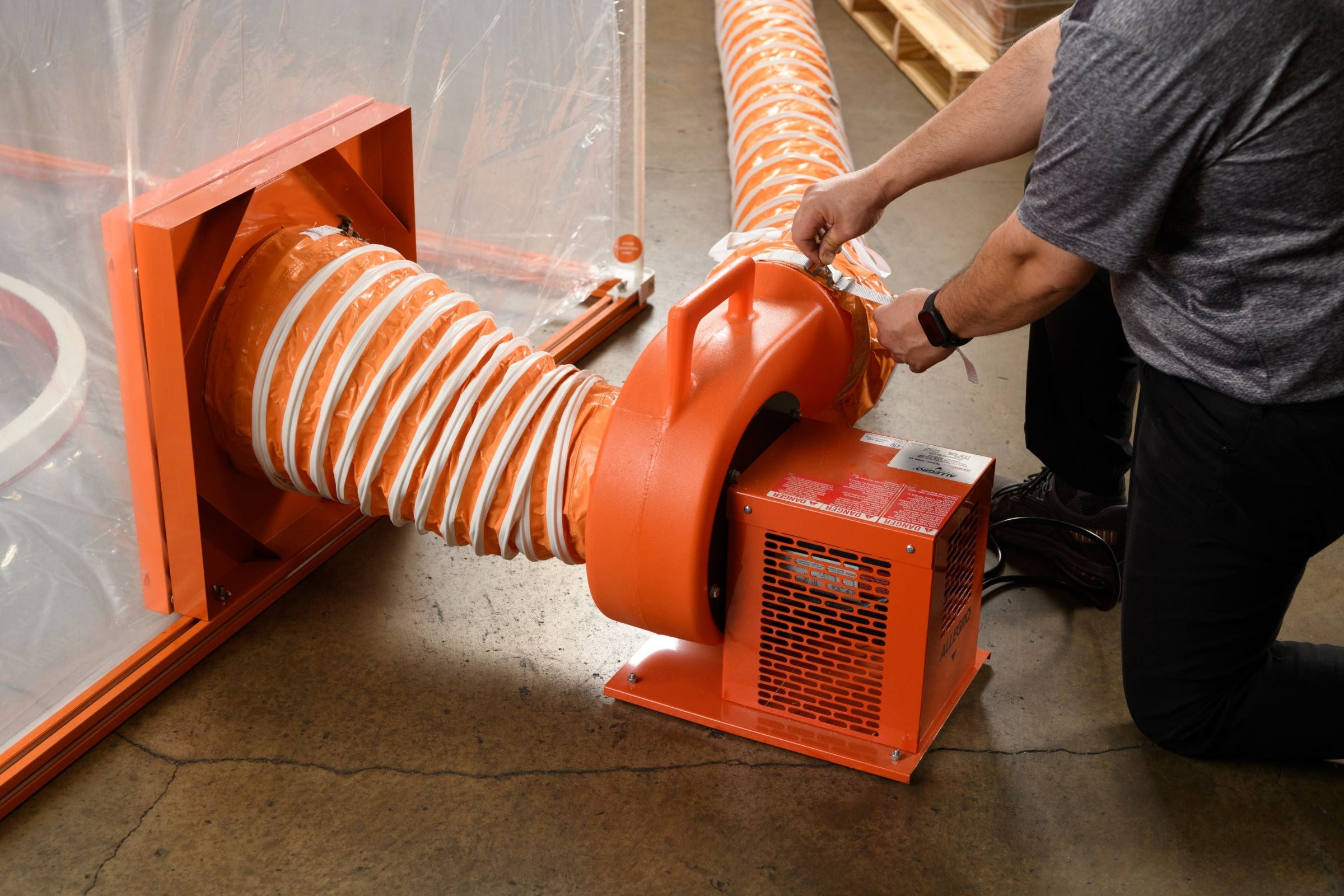 PaintLine | PJSB Duct Reducer for Portable Jobsite Spray Booth