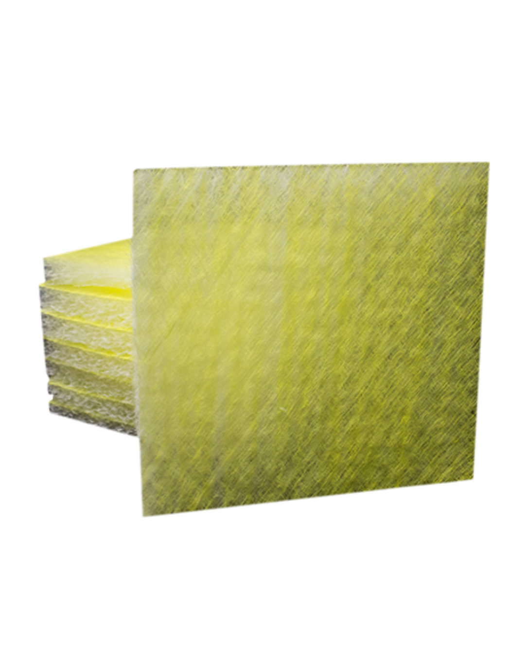 PORTABLE JOBSITE SPRAY BOOTH (PJSB) AIR FILTERS ON WHITE BACKGROUND