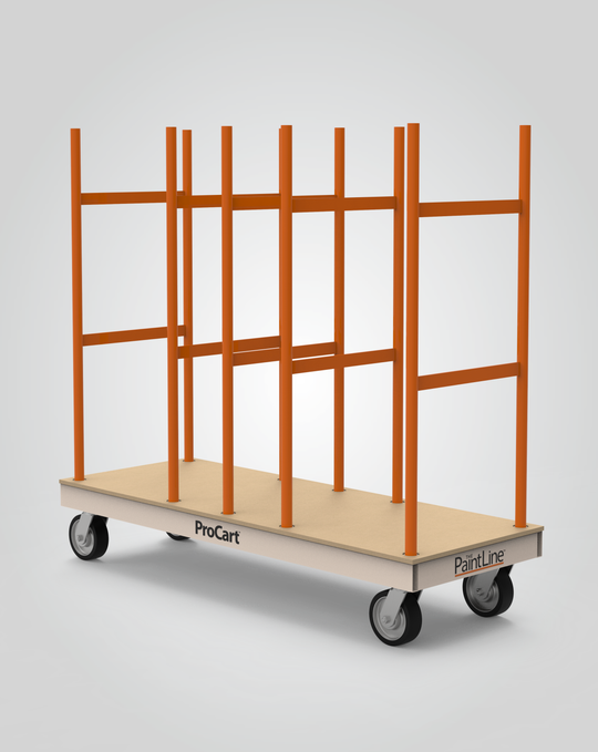 PROCART MATERIAL HANDLING CART WITH GRAY BACKGROUND