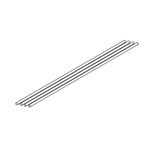 PRODRYINGRACK SD (PSDR) SERIES POLES MAIN IMAGE LINE DRAWING