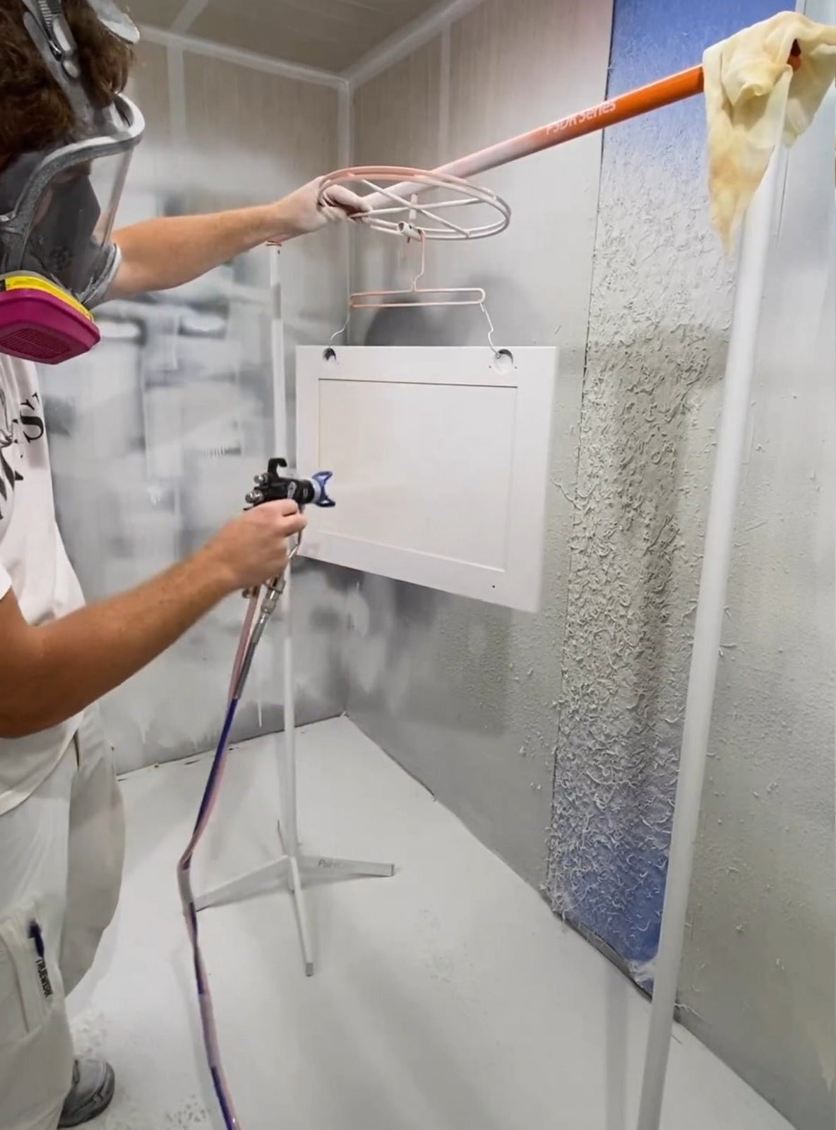 PaintLine Premium Hinge Hooks | Vertical Cabinet Door Painting Series