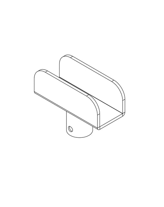 PRODRYINGRACK SD (PSDR) SERIES SUPPORT BRACKET LINE DRAWING