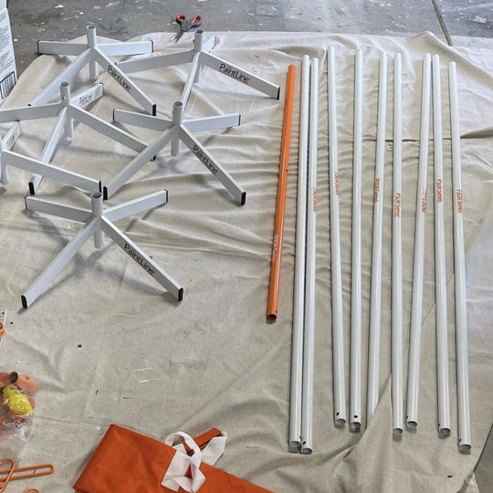 PRODRYINGRACK SD (PSDR) SERIES COMPONENTS, POLES AND BASES