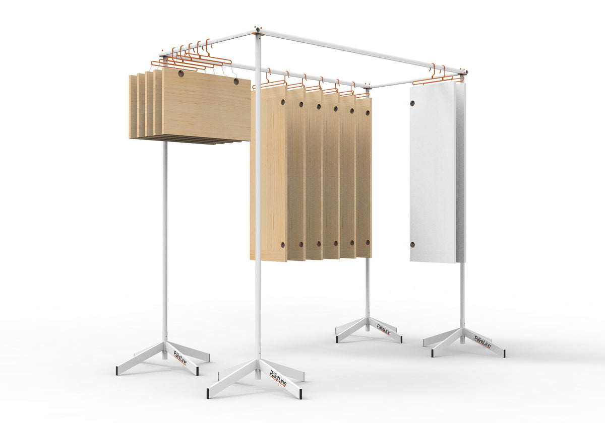 Vertical Paint Line Racking The PaintLine ProDryingRack SD (PSDR) Vertical Cabinet Door System