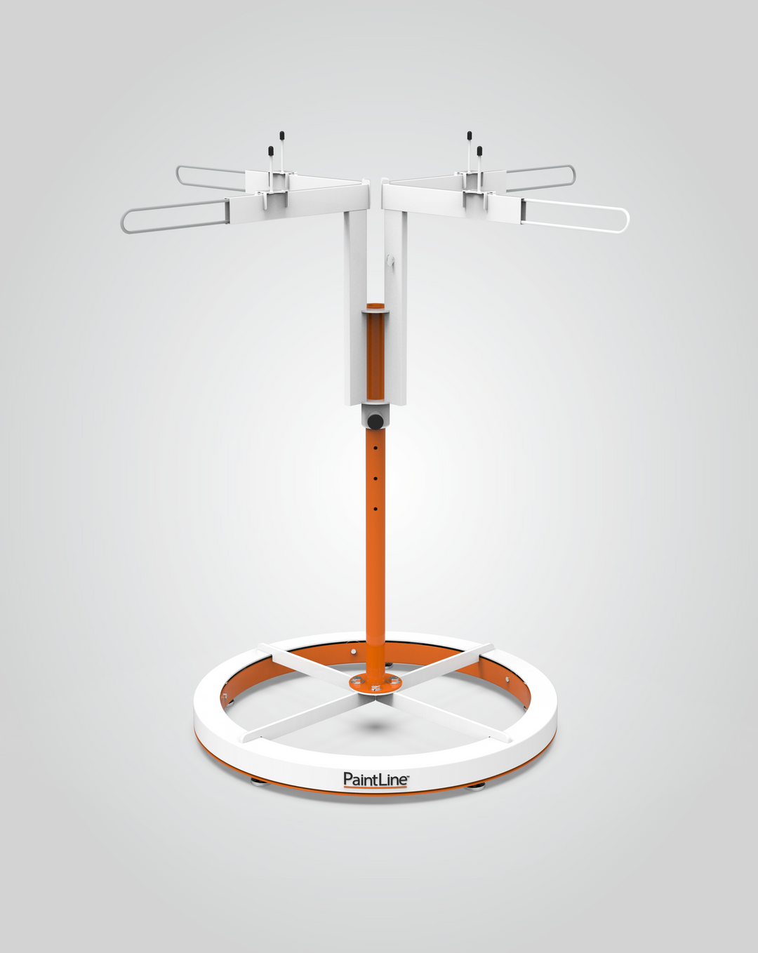 SPRAYTWIRLYHD (SPTYHD) ROTATING SPRAY TABLE MAIN IMAGE WITH GRAY BACKGROUND