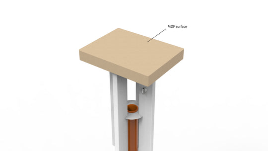 SPRAYTWIRLYHD (SPTYHD) RENDERING WITH MDF SURFACE CALLOUT