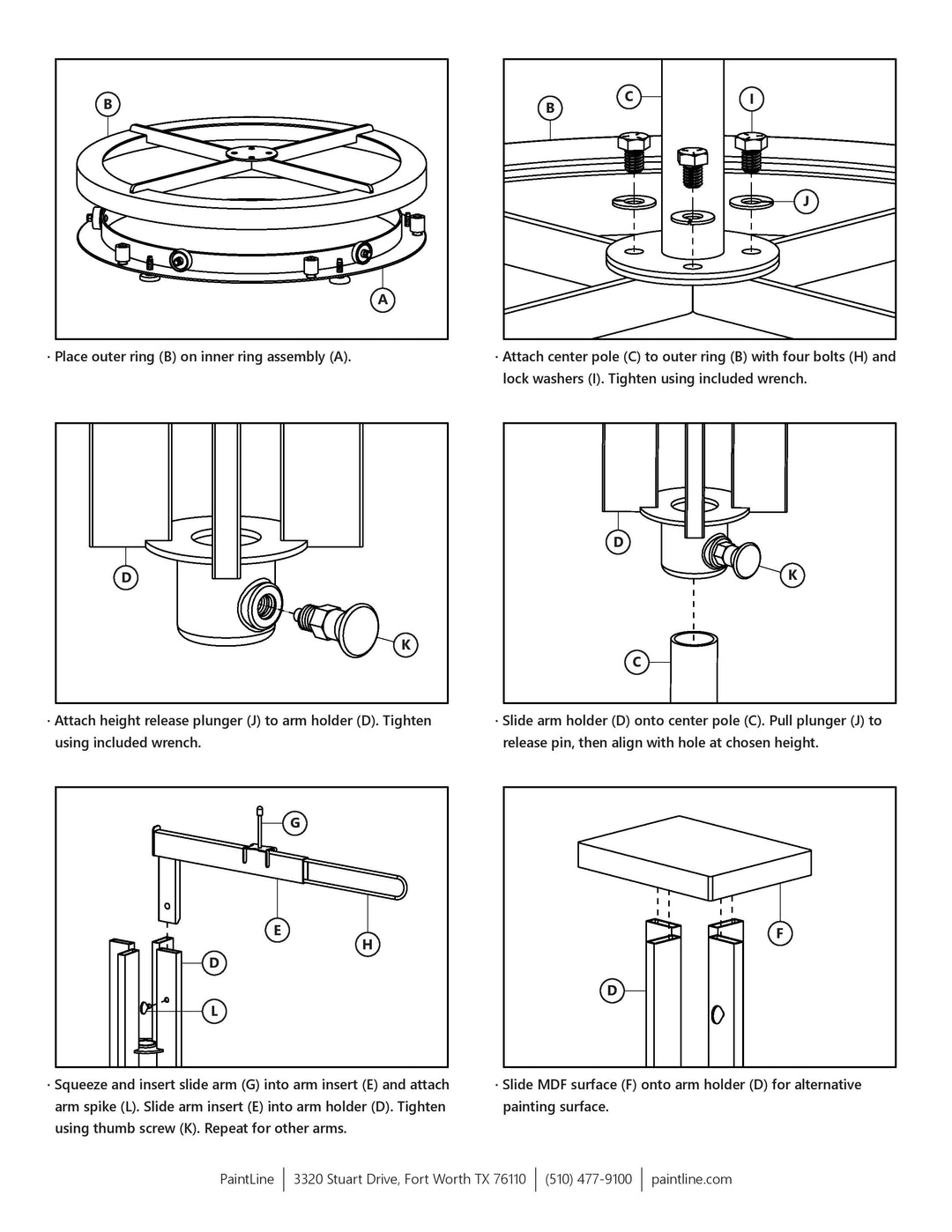 SPRAYTWIRLYHD (SPTYHD) ASSEMBLY INSTRUCTIONS PAGE 2