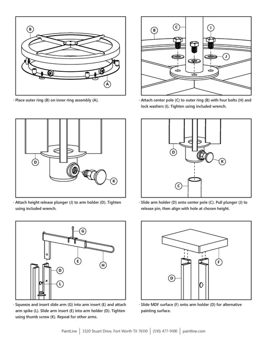 SPRAYTWIRLYHD (SPTYHD) ASSEMBLY INSTRUCTIONS PAGE 2