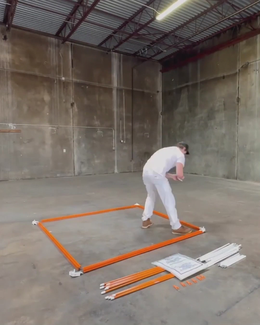 PaintLine's Portable Jobsite Spray Booth being used by customers in multiple workshop settings.