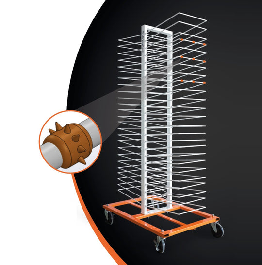 PRODRYINGRACK KD (PDRKD) SHELF SPIKES CALLOUT RENDERING